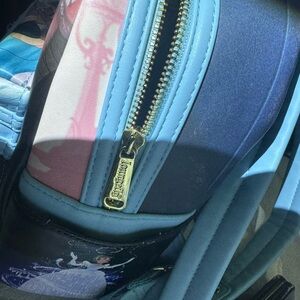 Loungefly Cinderella backpack purse and wallet
